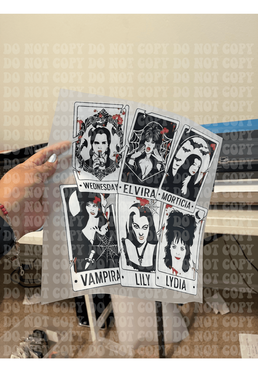 Horror Women DTF ready to press transfer - KT SUBLIMATION, DTF AND MORE LLC