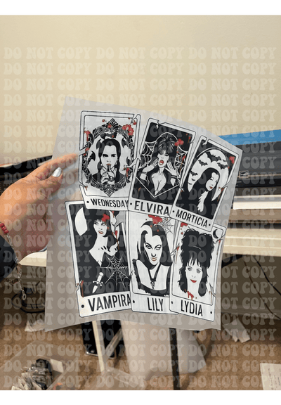 Horror Women DTF ready to press transfer - KT SUBLIMATION, DTF AND MORE LLC