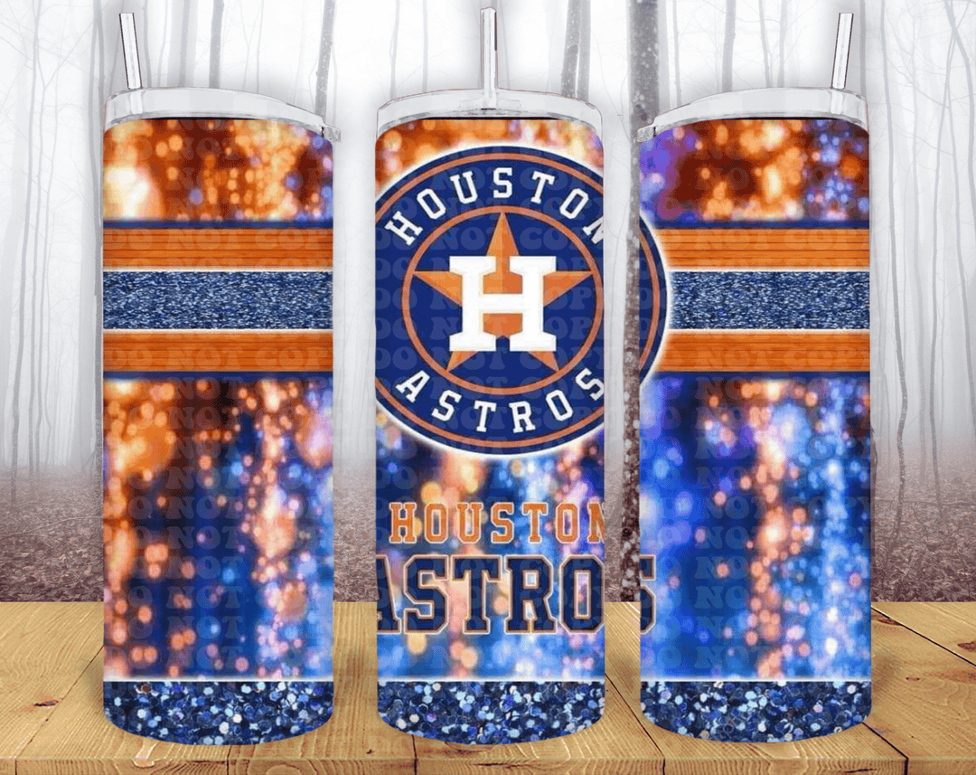 Houston Astros 20oz Sublimation Print – Ready to Press! ⚾🔥 - KT SUBLIMATION, DTF AND MORE LLC