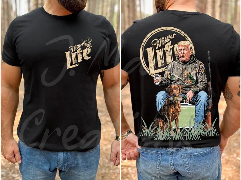 Hunting Trump Pocket and Design DTF, Hunthing President - KT SUBLIMATION, DTF AND MORE LLC
