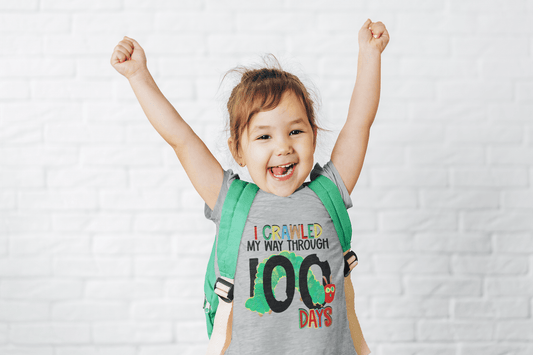 I Crawled my way through 100 Days DTF - KT SUBLIMATION, DTF AND MORE LLC