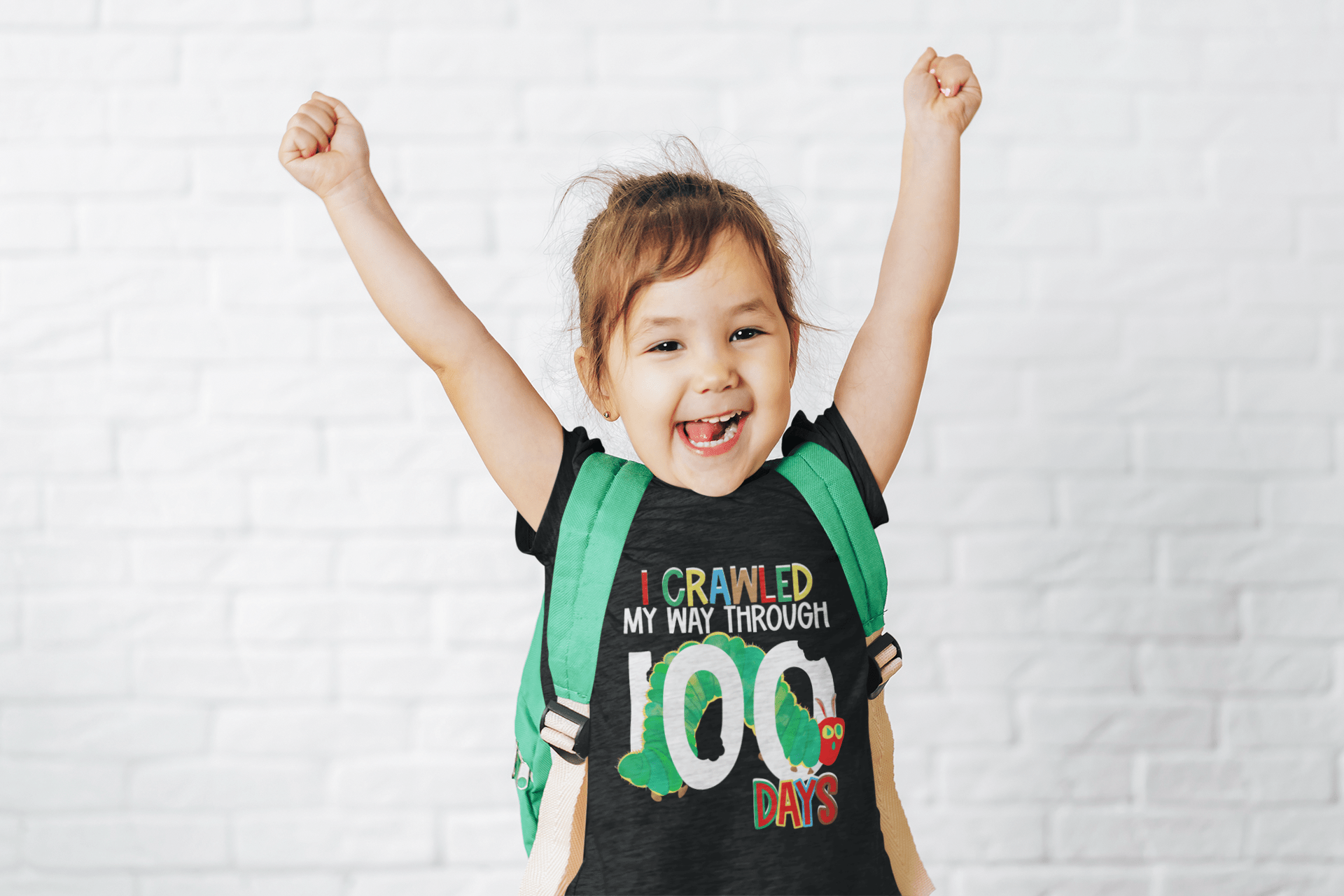 I Crawled my way through 100 Days DTF - KT SUBLIMATION, DTF AND MORE LLC