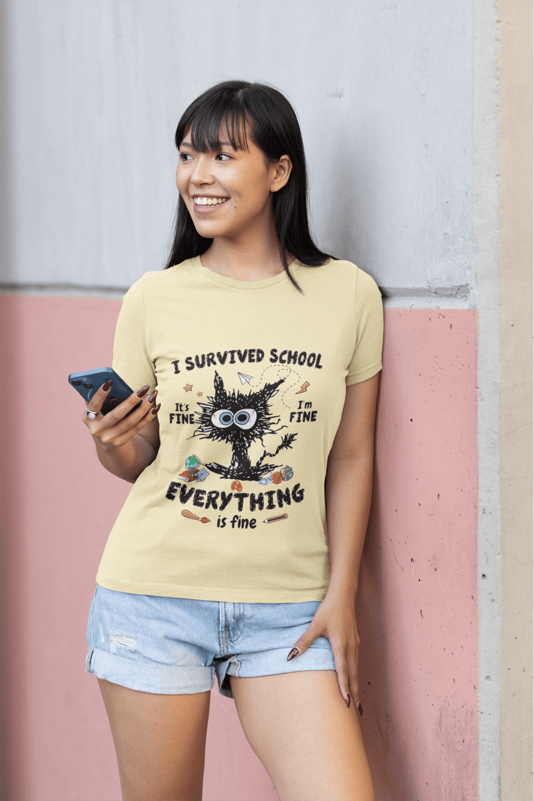 I survived School DTF - KT SUBLIMATION, DTF AND MORE LLC