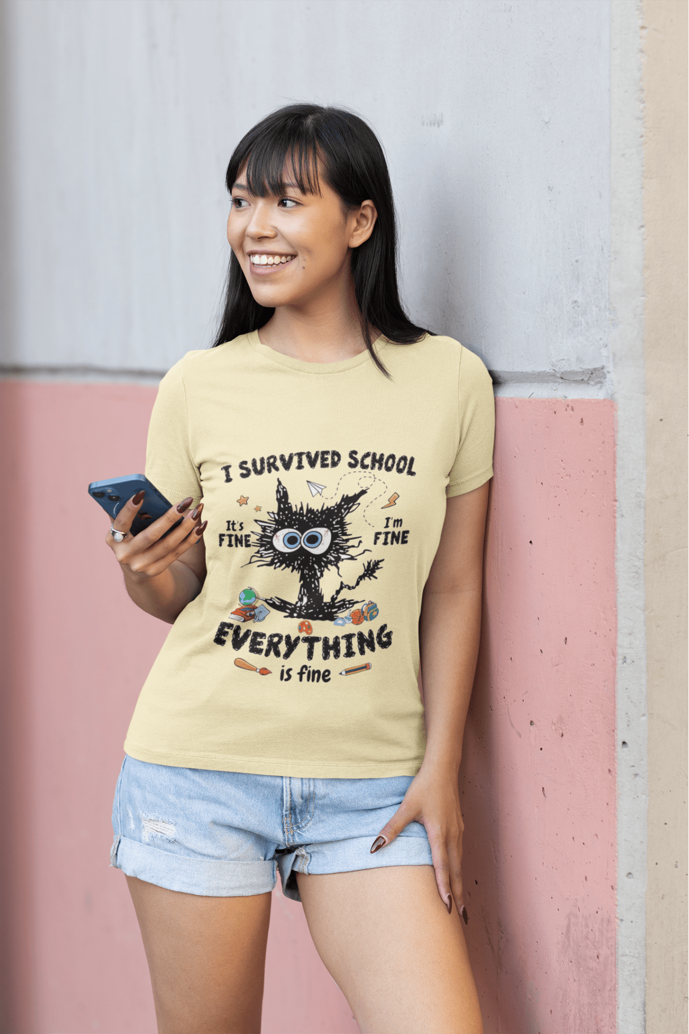 I survived School DTF - KT SUBLIMATION, DTF AND MORE LLC