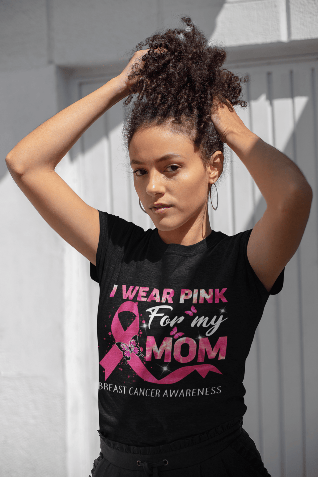 I Wear pink for my mom DTF - KT SUBLIMATION, DTF AND MORE LLC