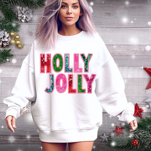 Holly Jolly DTF - Custom Christmas Apparel