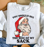 You should see the size of my sack DTF