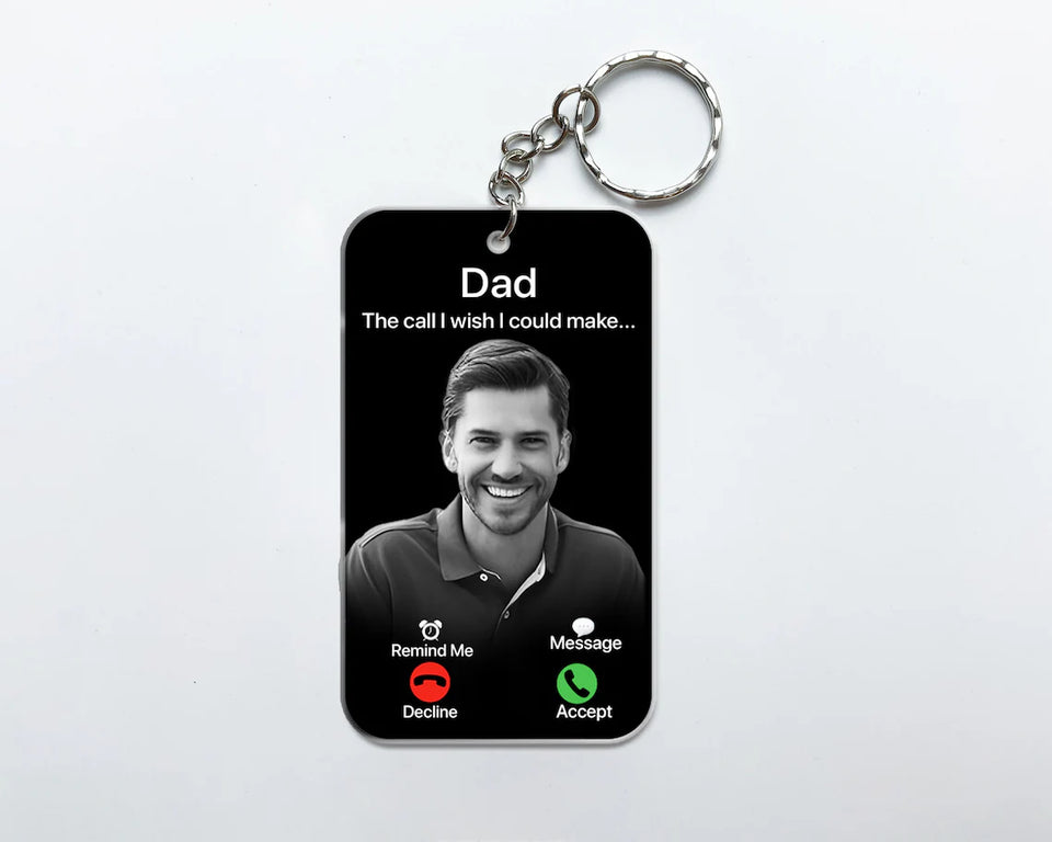 Memorial/ Graduation Square Keychain Single Side blank