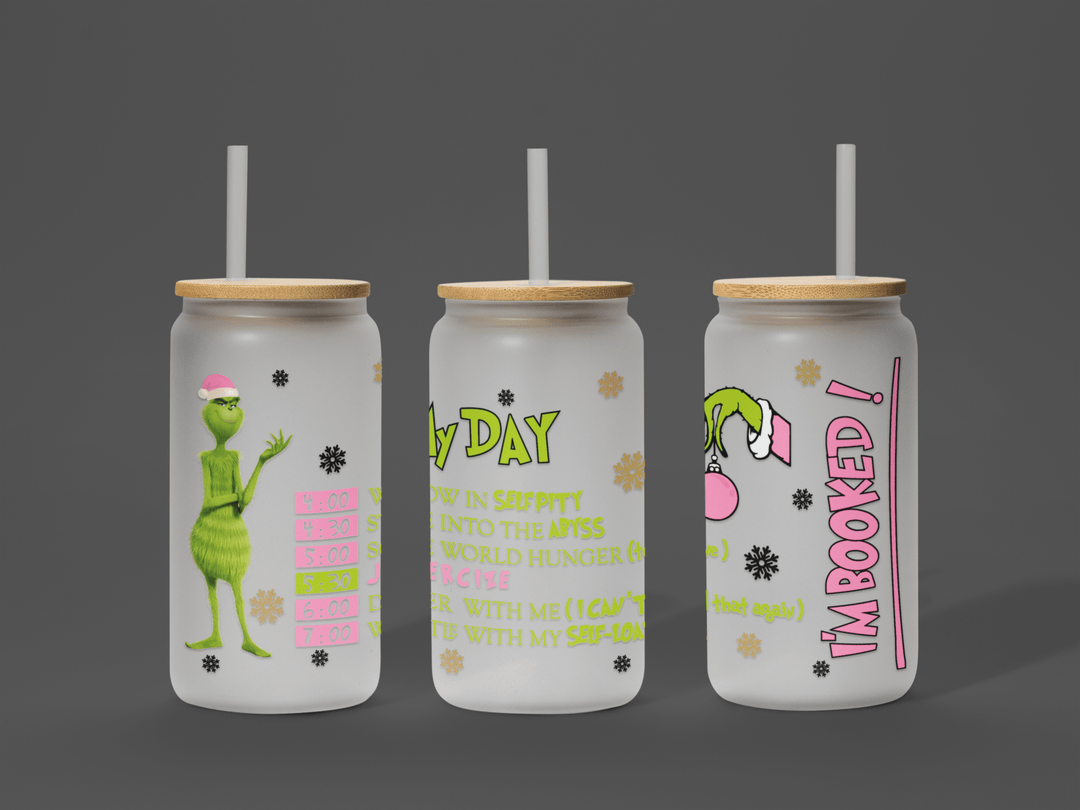 I'm Booked 16oz UV Wrap - KT SUBLIMATION, DTF AND MORE LLC