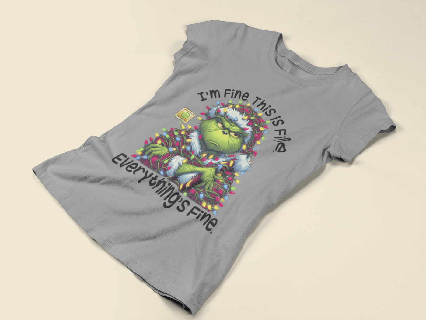 I'm Fine This is fine Everything's fine DTF - KT SUBLIMATION, DTF AND MORE LLC