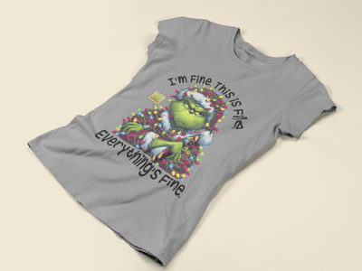 I'm Fine This is fine Everything's fine DTF - KT SUBLIMATION, DTF AND MORE LLC