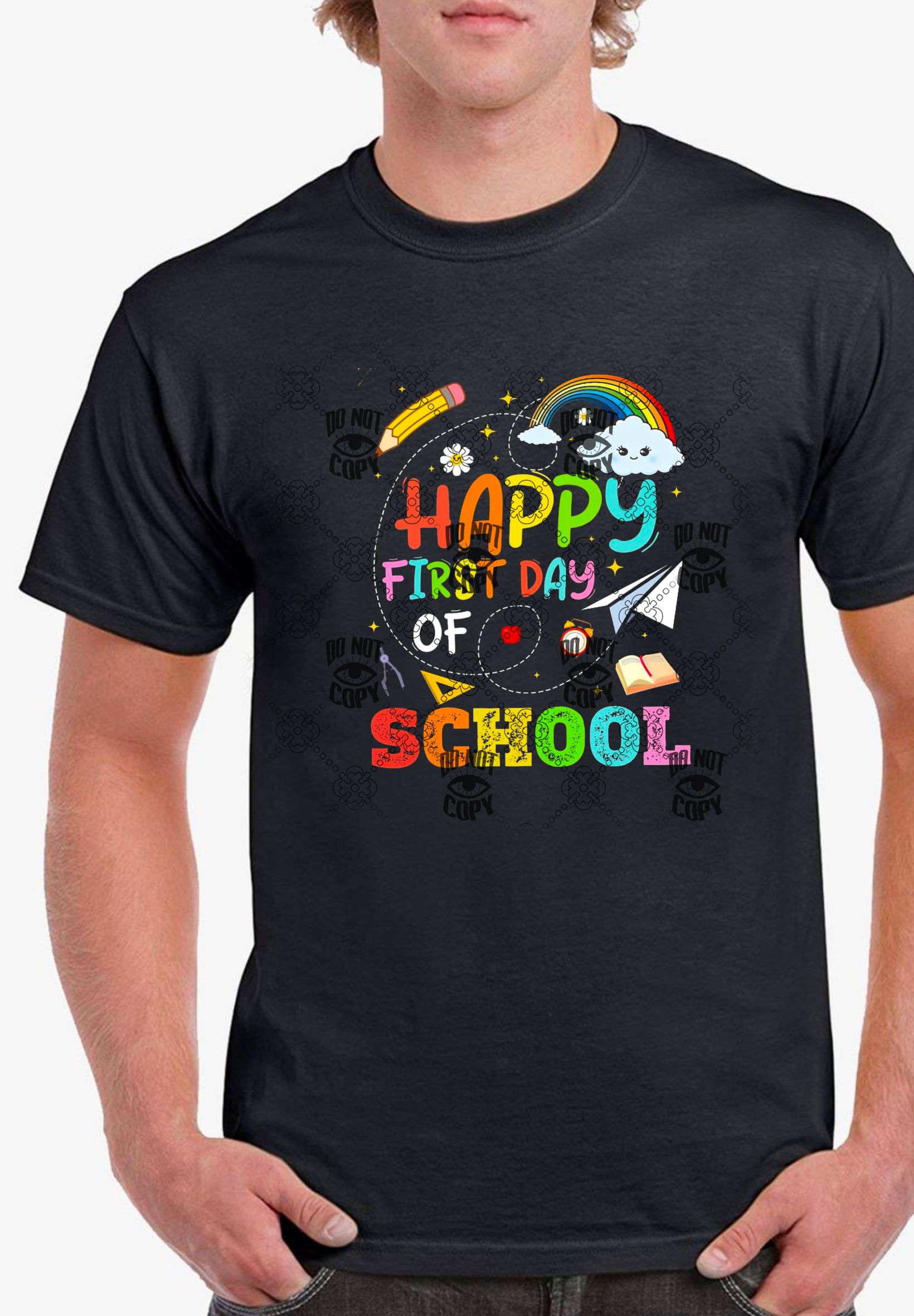 First day of school DTF  ready to press transfer