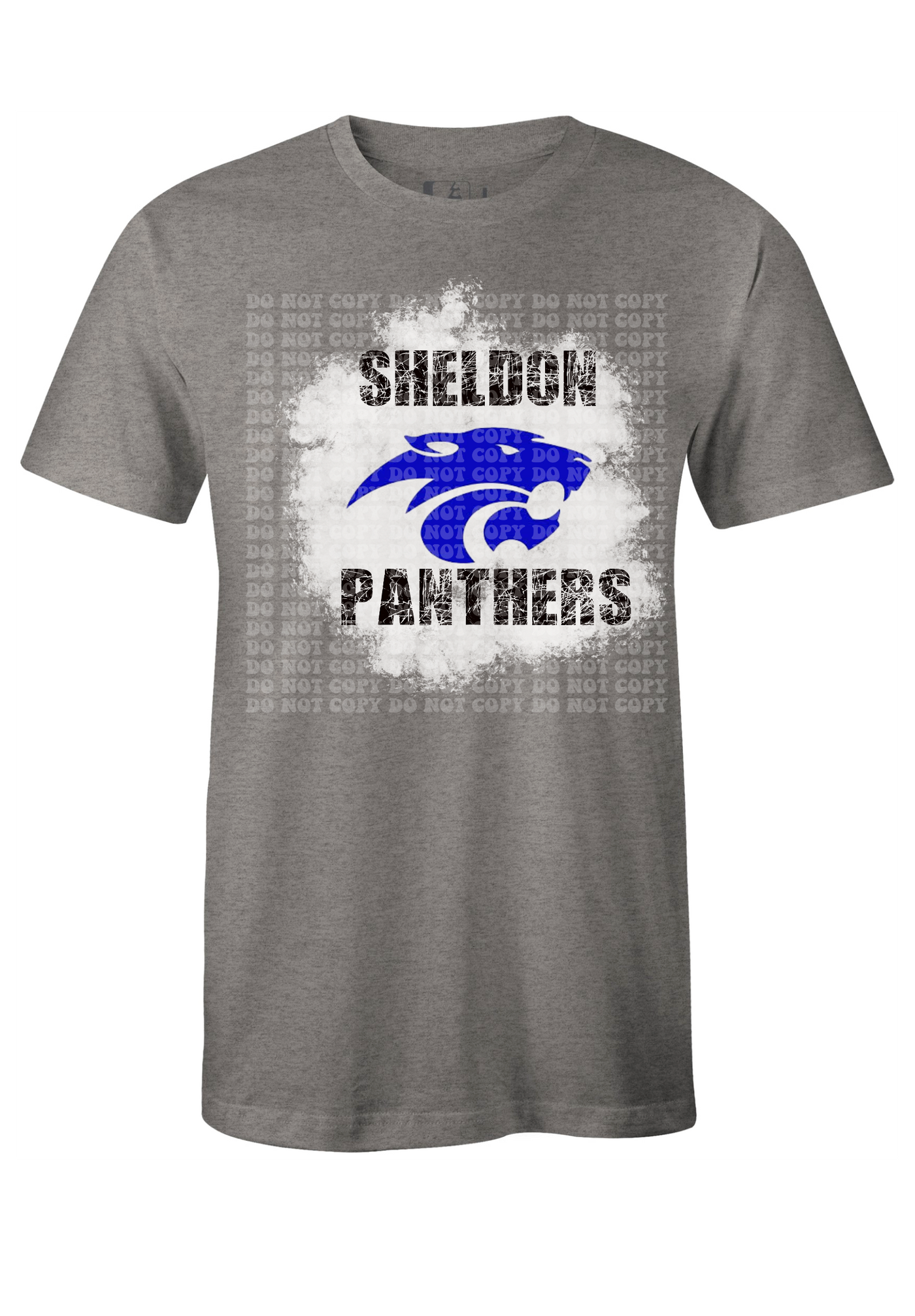 Sheldon Panthers  DTF  ready to press transfer