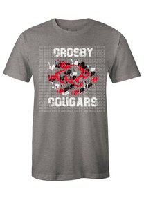 Crosby cougars  Yellow Jacket DTF