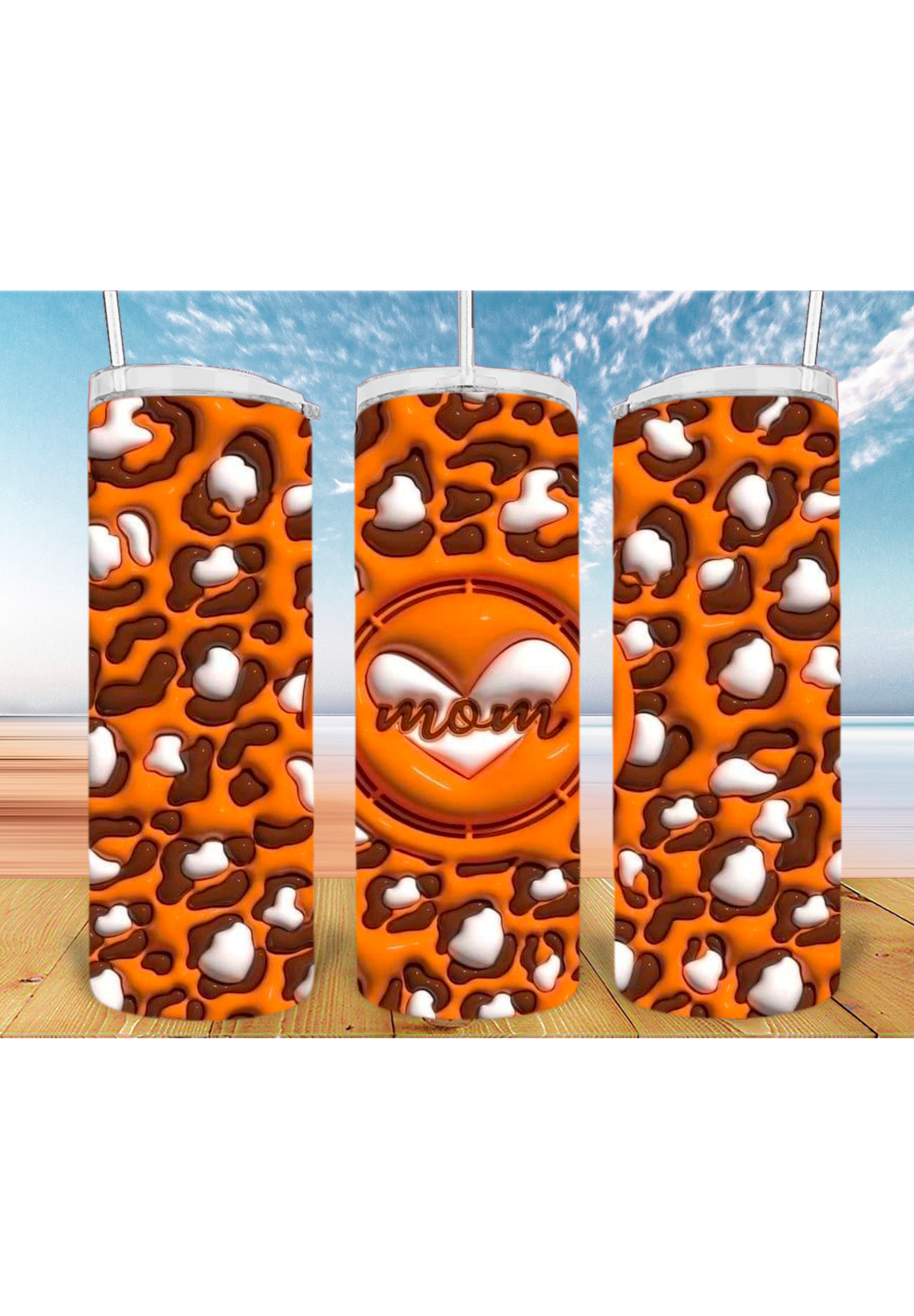 Mom 3D 20oz Tumbler Sublimation Print