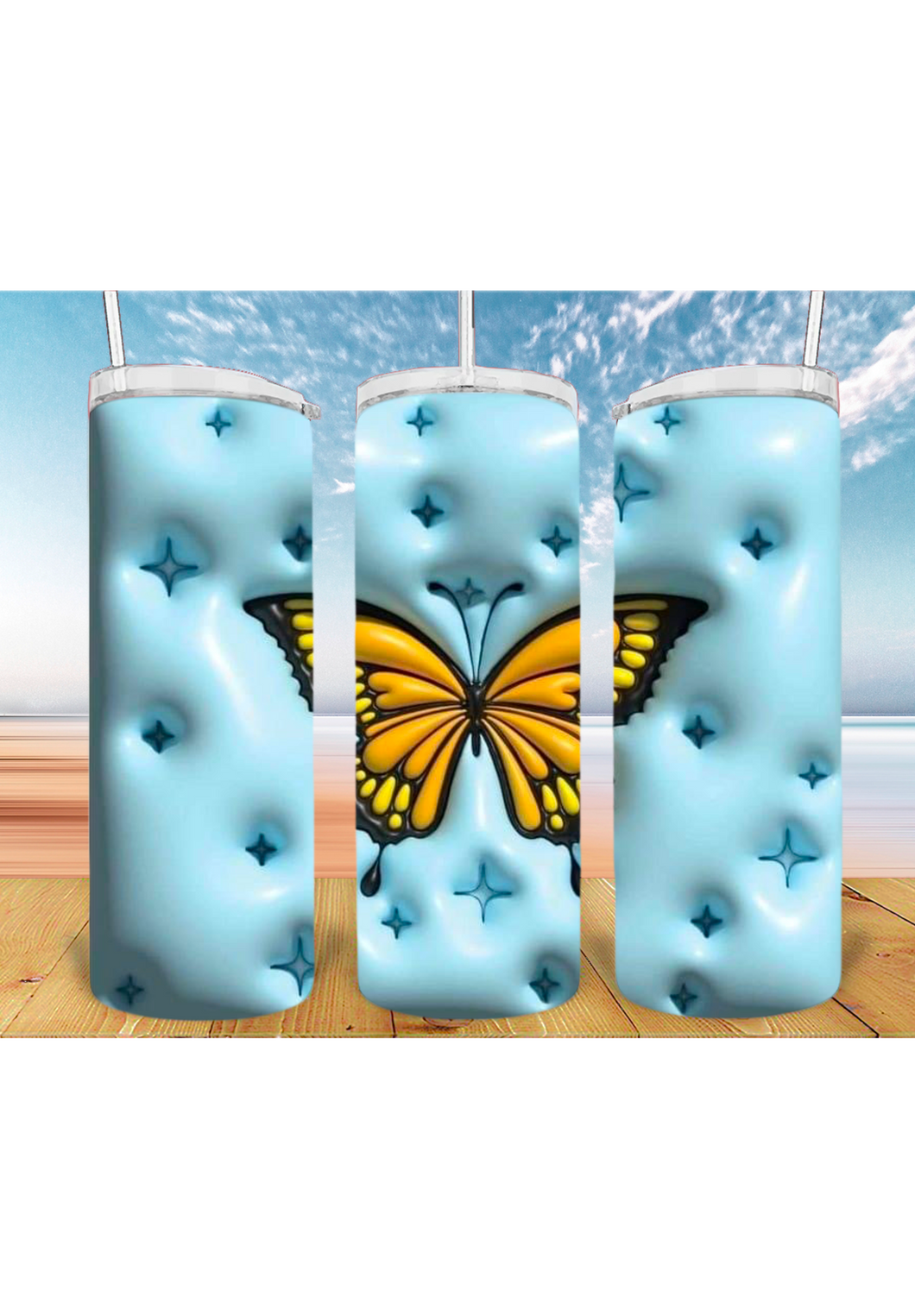 3D 20oz Tumbler Sublimation Print