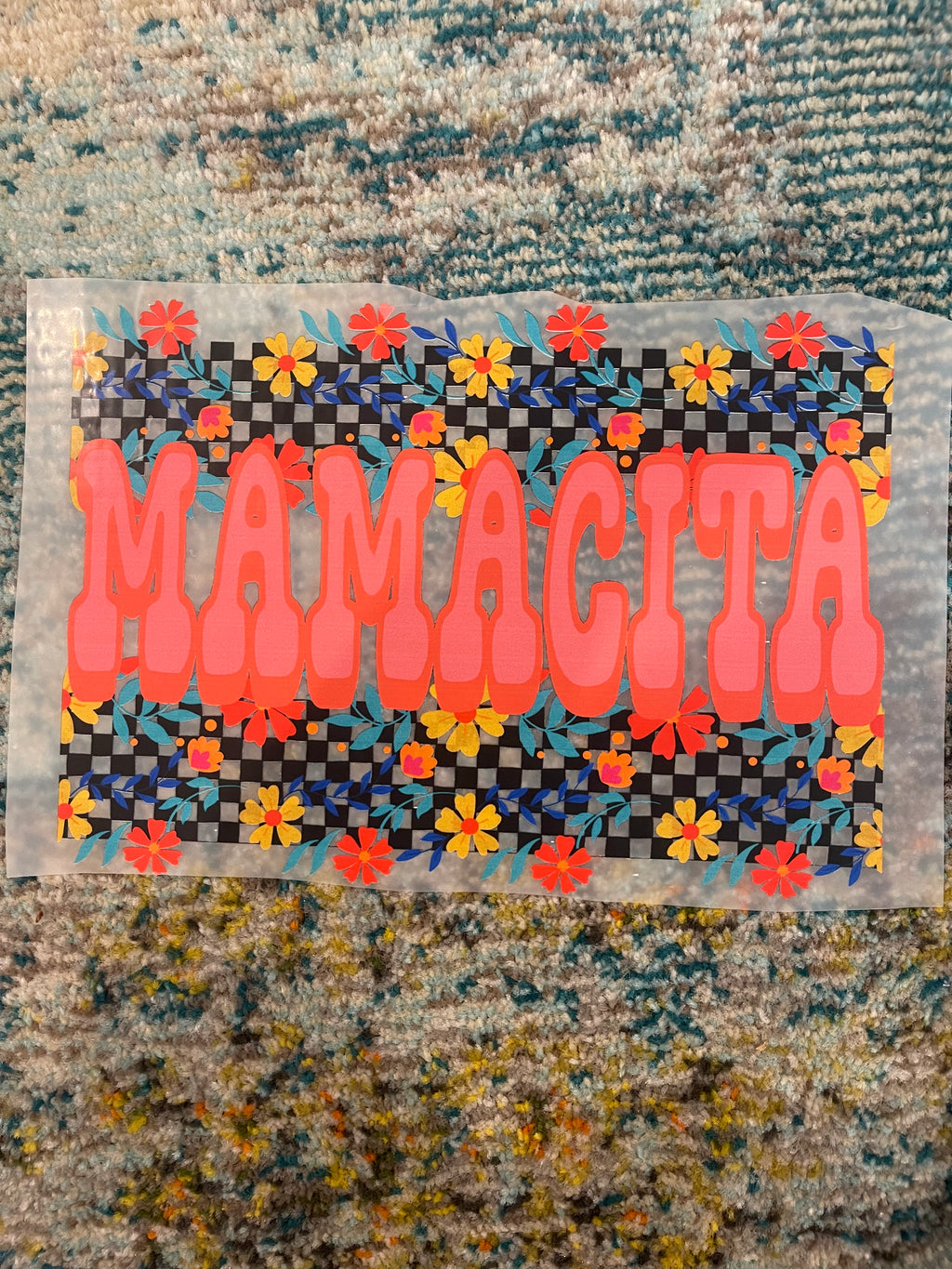 Mamacita DTF Transfer – Bold Mexican Latina-Inspired Design, Ready to Press
