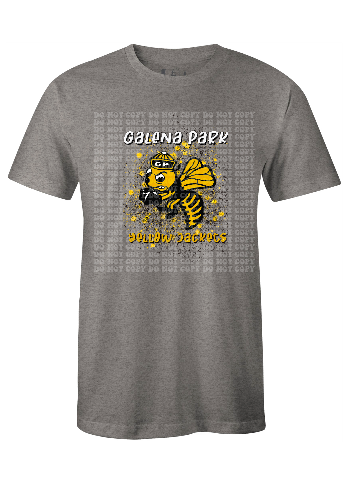 Galena park Yellow Jacket DTF  ready to press transfer