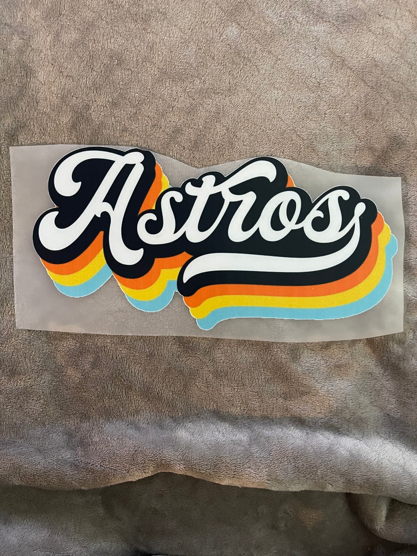 Astros Baseball DTF ready to press transfer