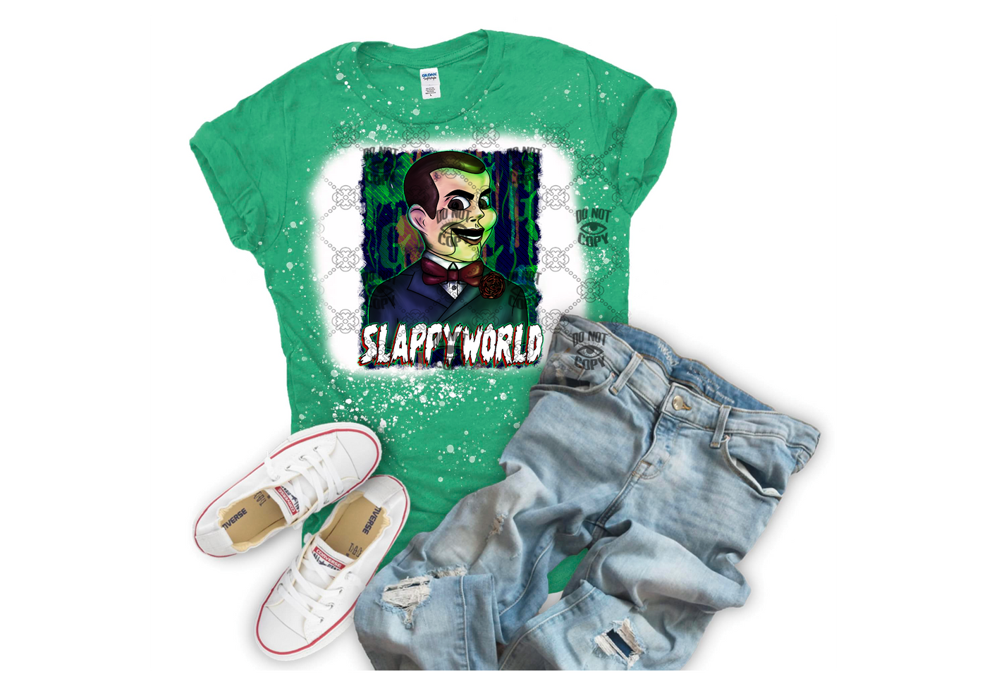 Slappy world DTF,  goosebumps DTF ready to press transfer