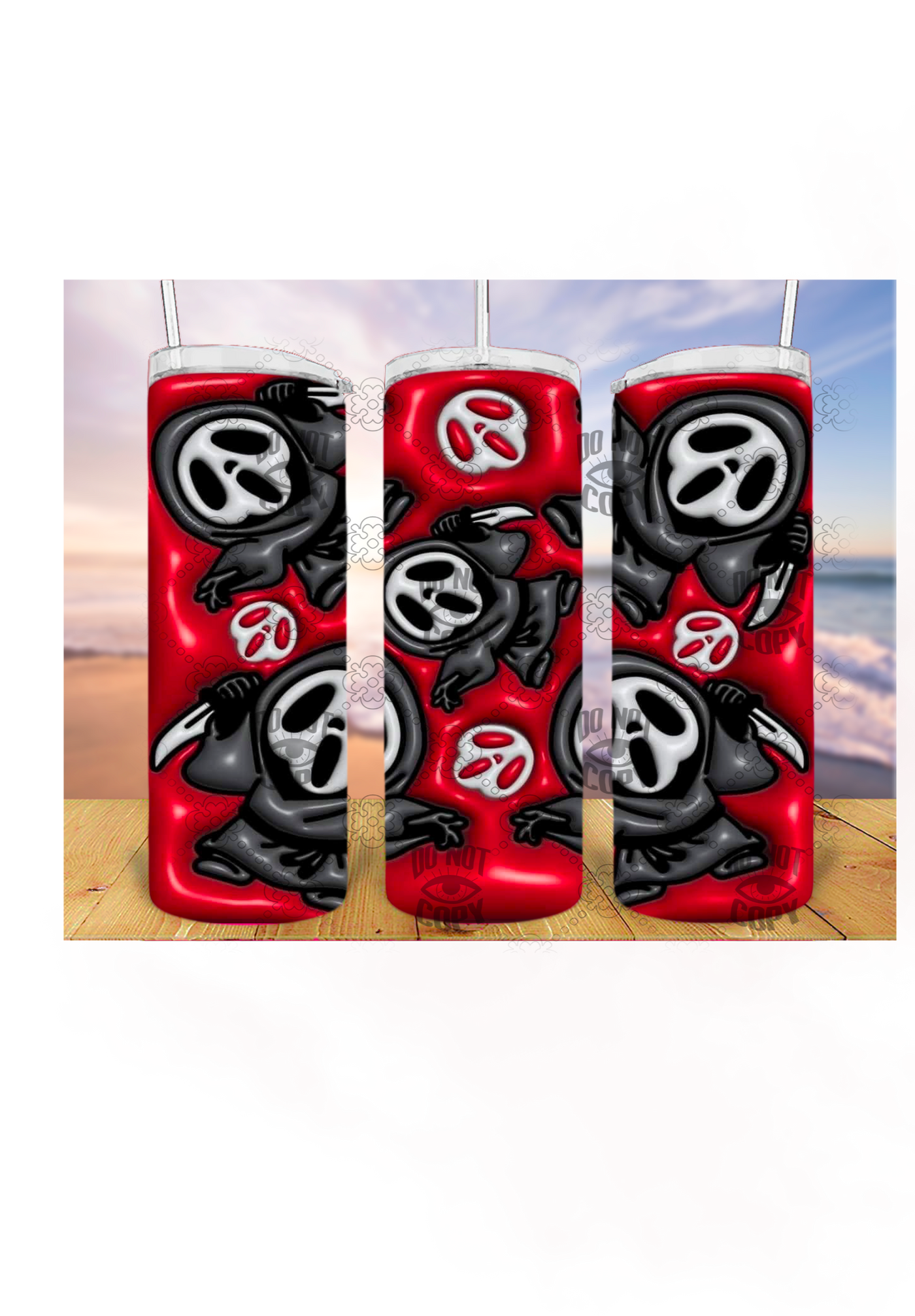 Baby scream 3D 20oz Tumbler Sublimation Print