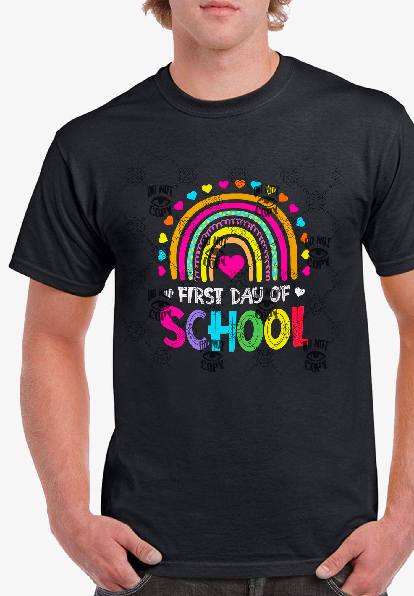 First day of school DTF  ready to press transfer