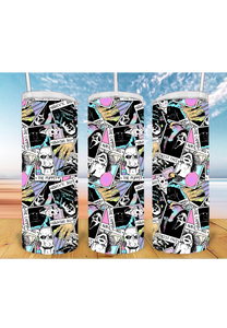 Pastel Horror Tarot 20oz Tumbler Sublimation Print