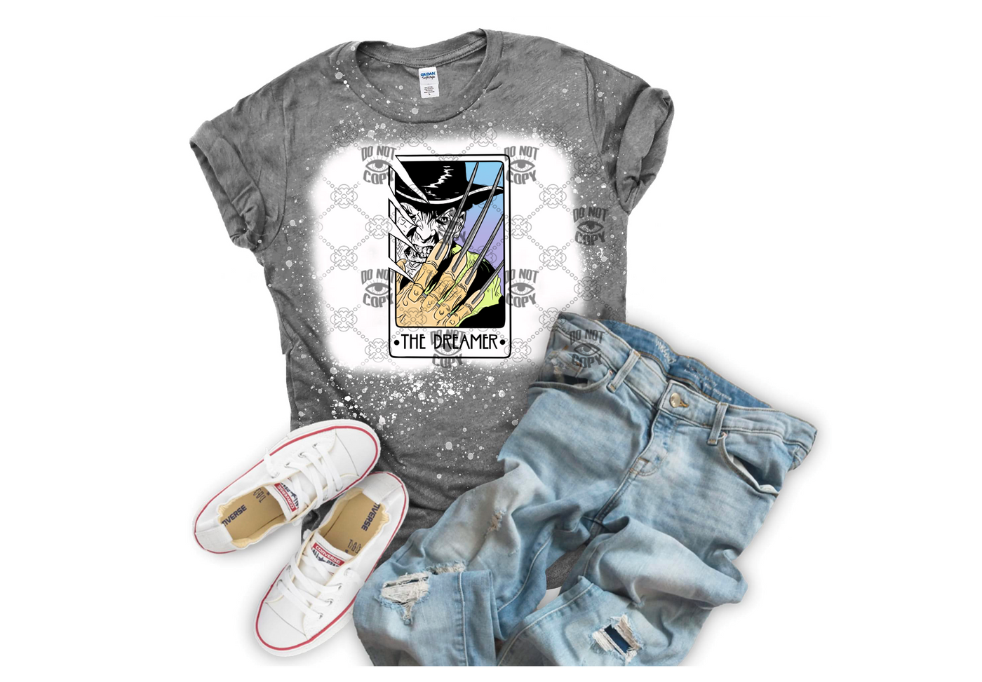 Horror Pastel Tarot The Dreamer DTF  ready to press transfer