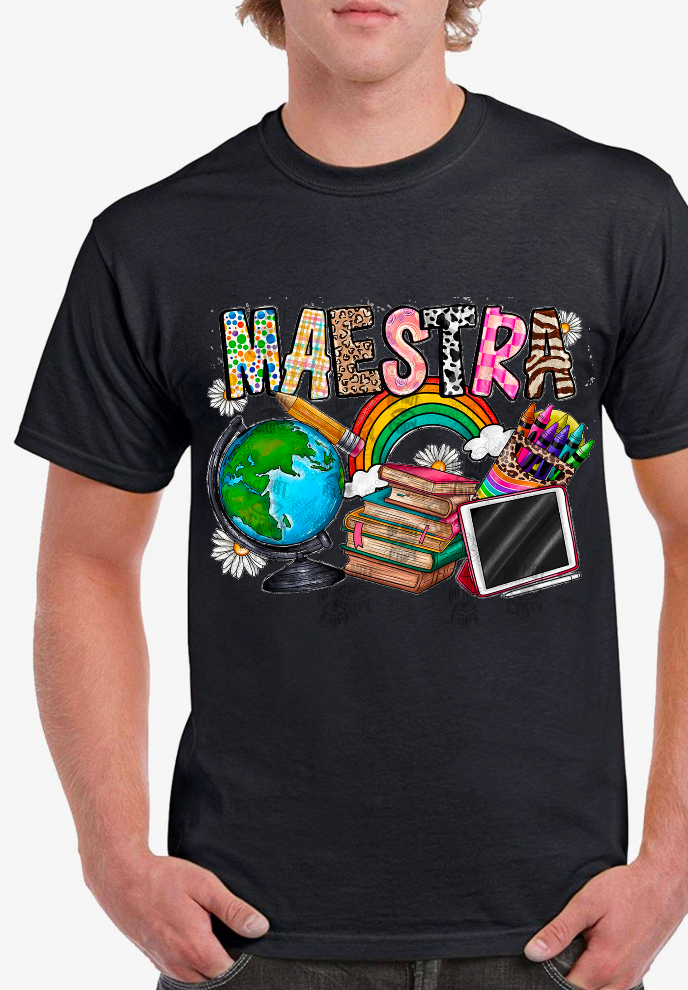 Maestra DTF  latin ready to press transfer