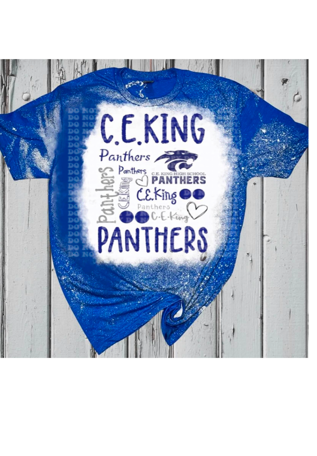 School spirit CE KING PANTHERS DTF