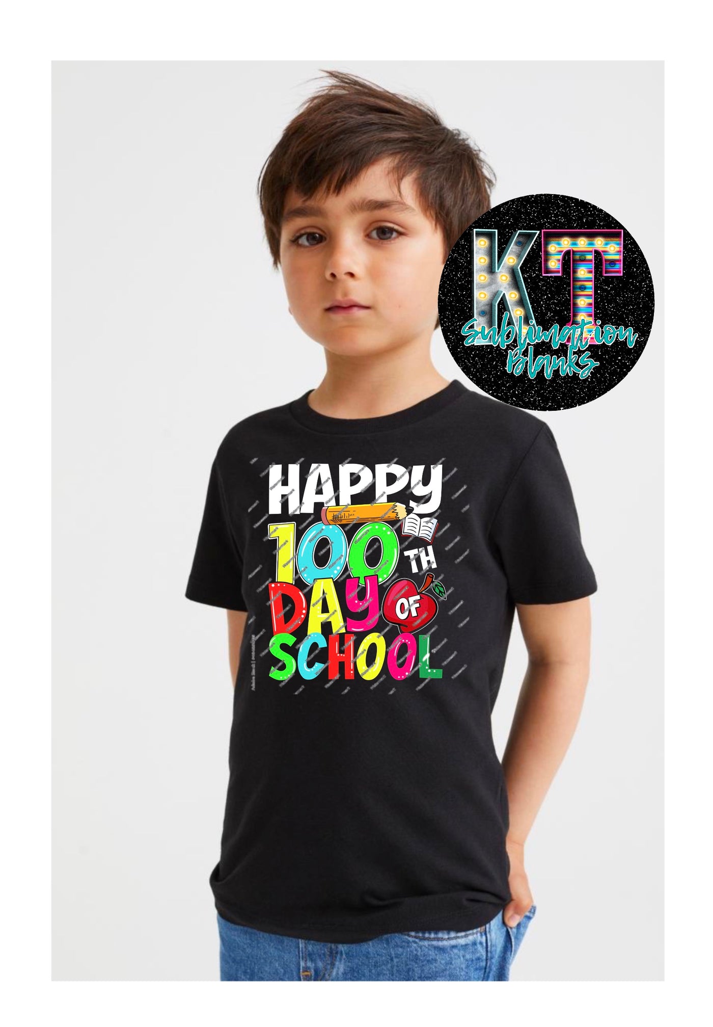 100 Days of School DTF Transfer – Celebrate Learning in Style! 🎉📚