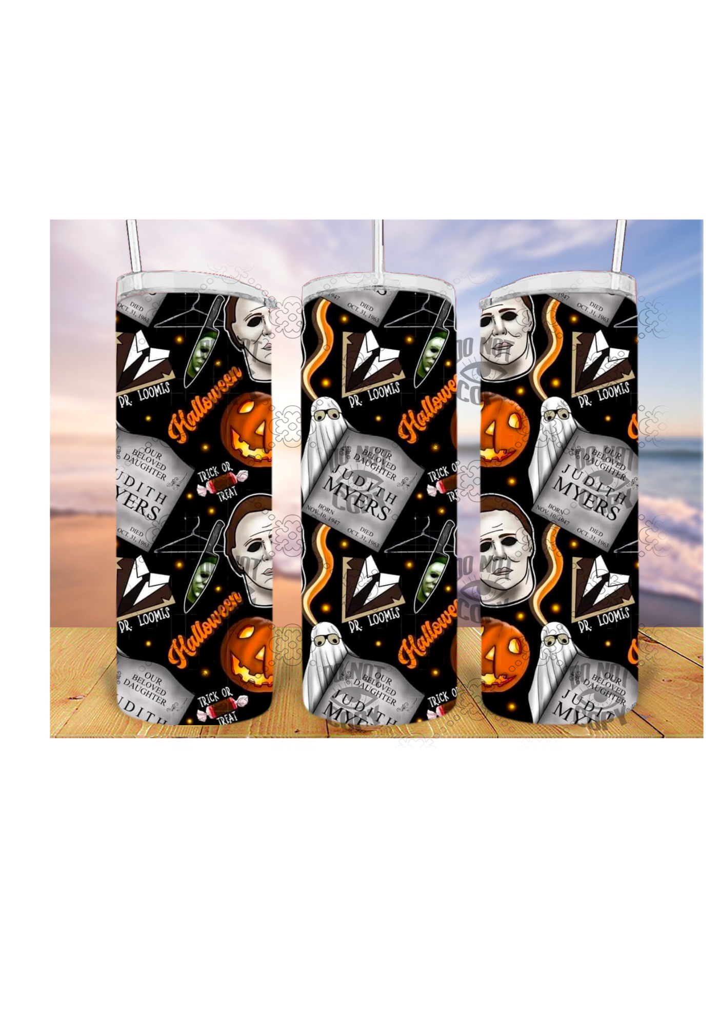 Michael Myers 20oz Tumbler Sublimation Print