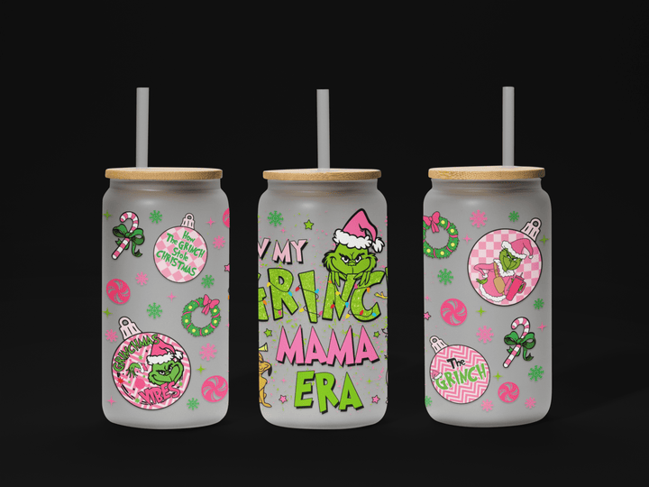 In my Grinch mama Era 16oz UV Wrap - KT SUBLIMATION, DTF AND MORE LLC