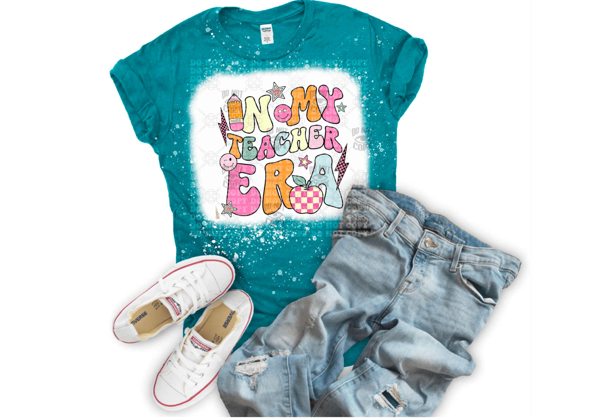 In my Teacher Era DTF ready to press transfer - KT SUBLIMATION, DTF AND MORE LLC