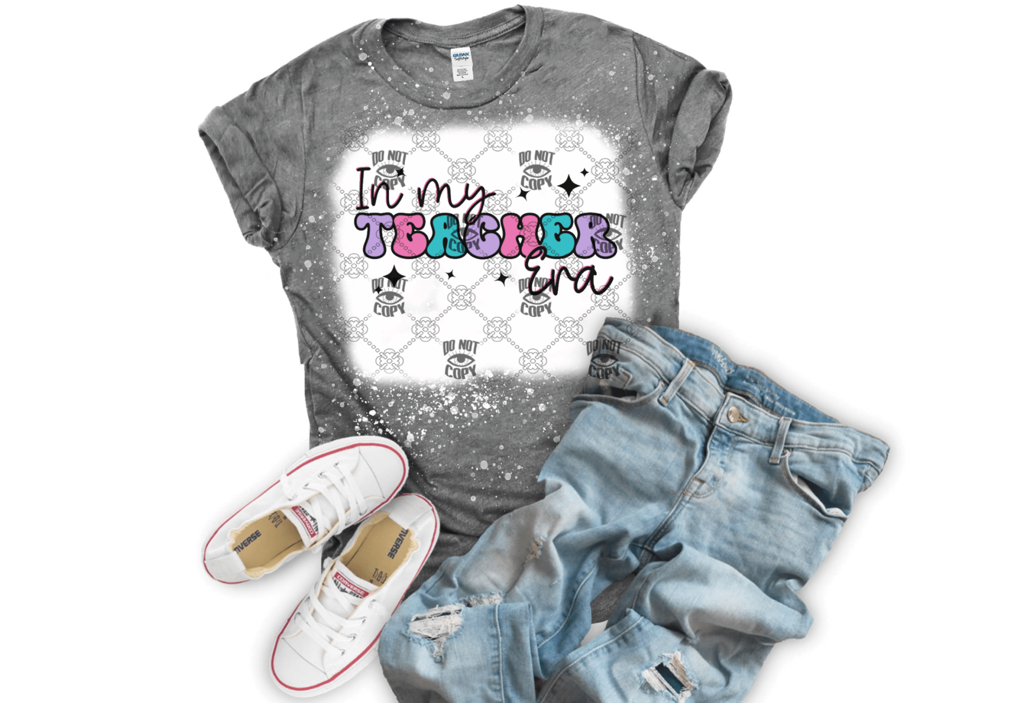 In my teacher era DTF ready to press transfer - KT SUBLIMATION, DTF AND MORE LLC