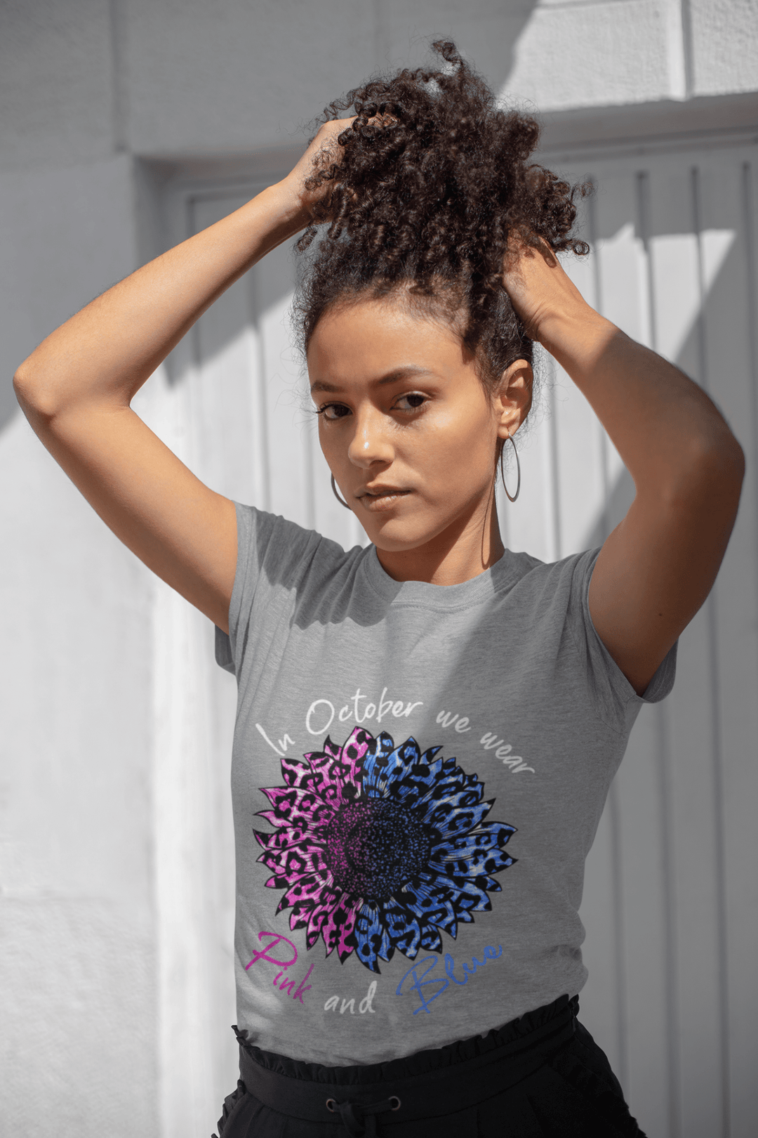 In October we wear pink and blue DTF - KT SUBLIMATION, DTF AND MORE LLC