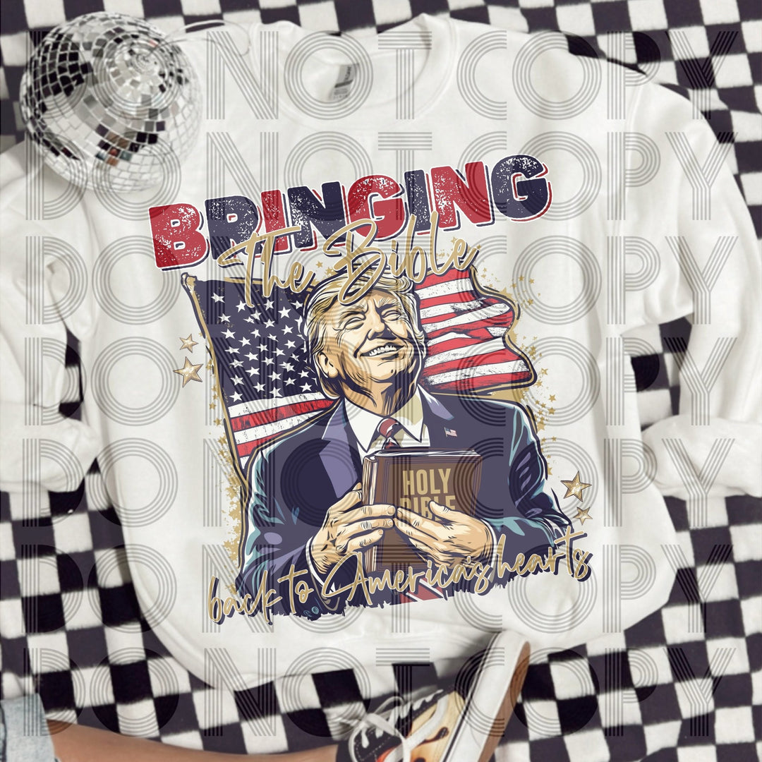 Inspirational American Spirit DTF Transfer - KT SUBLIMATION, DTF AND MORE LLC