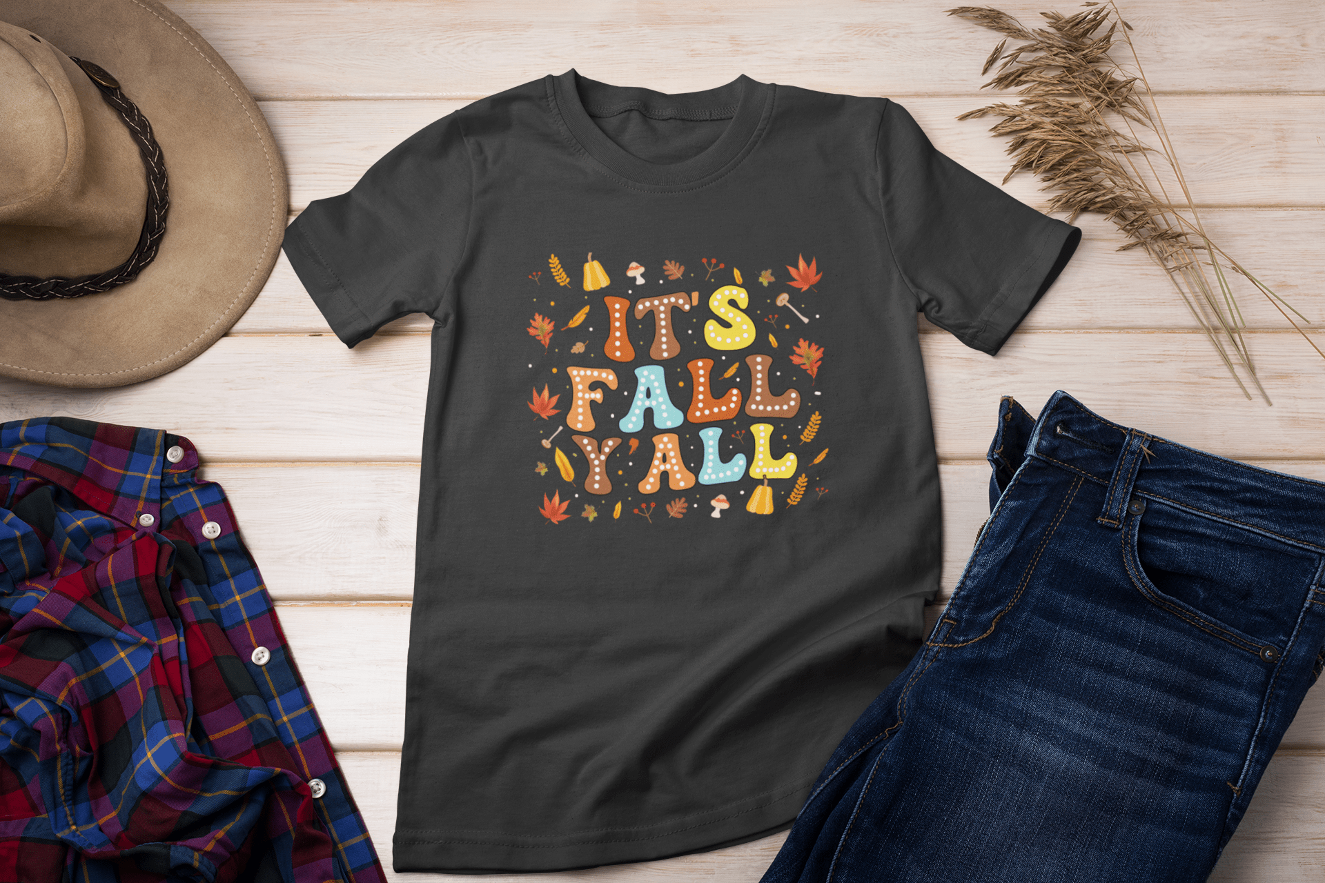 It's Fall Yall DTF - KT SUBLIMATION, DTF AND MORE LLC