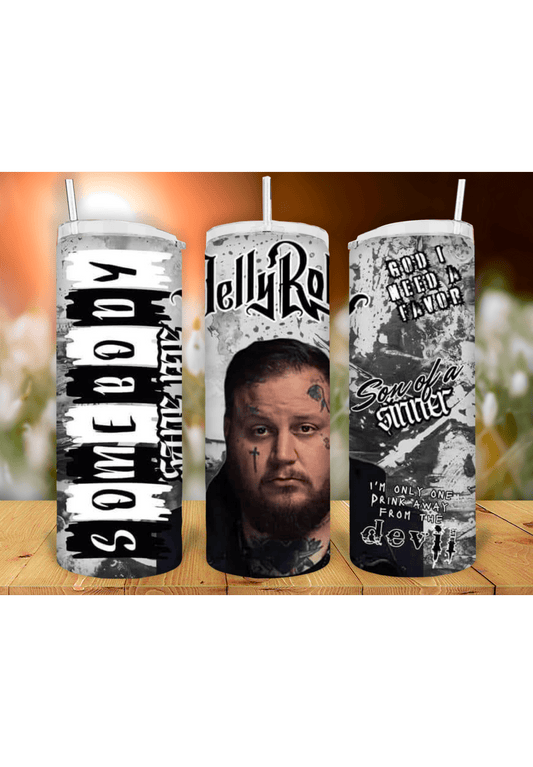 Jelly Roll 20oz sublimation print - KT SUBLIMATION, DTF AND MORE LLC