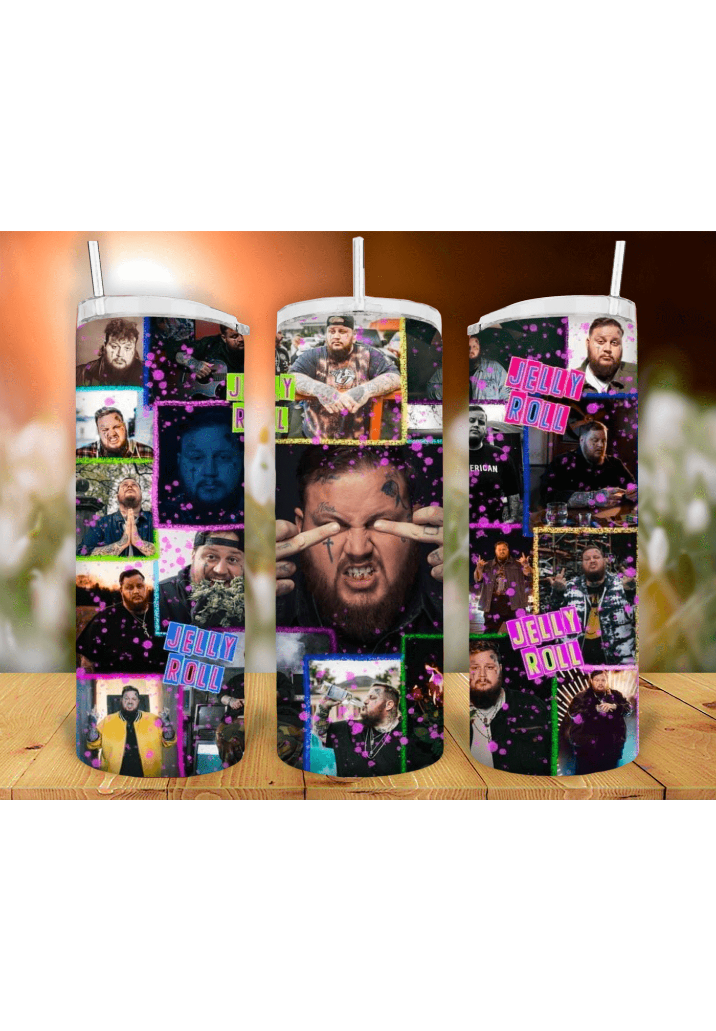 Jelly Roll 20oz sublimation print - KT SUBLIMATION, DTF AND MORE LLC
