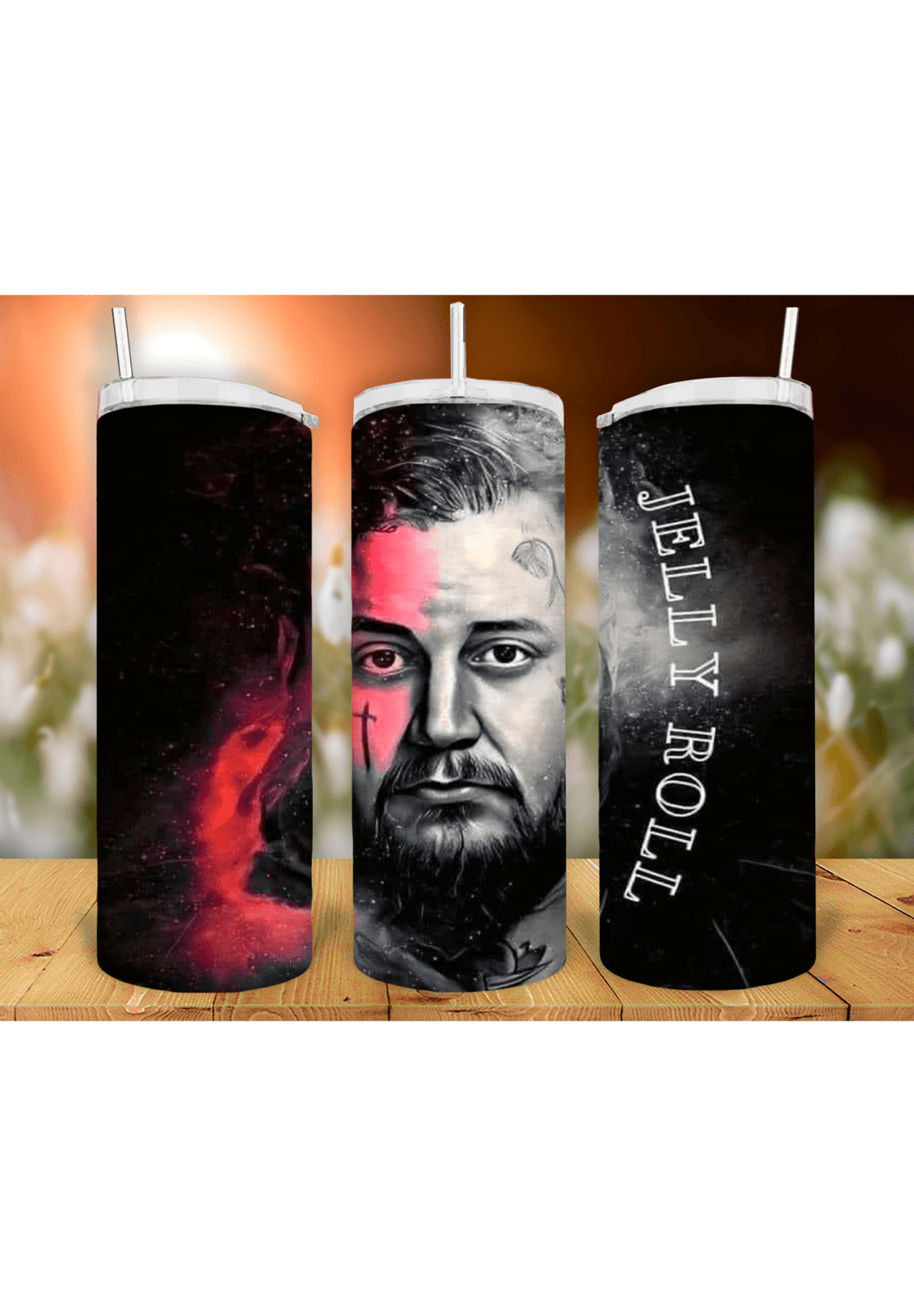 Jelly Roll 20oz sublimation print - KT SUBLIMATION, DTF AND MORE LLC