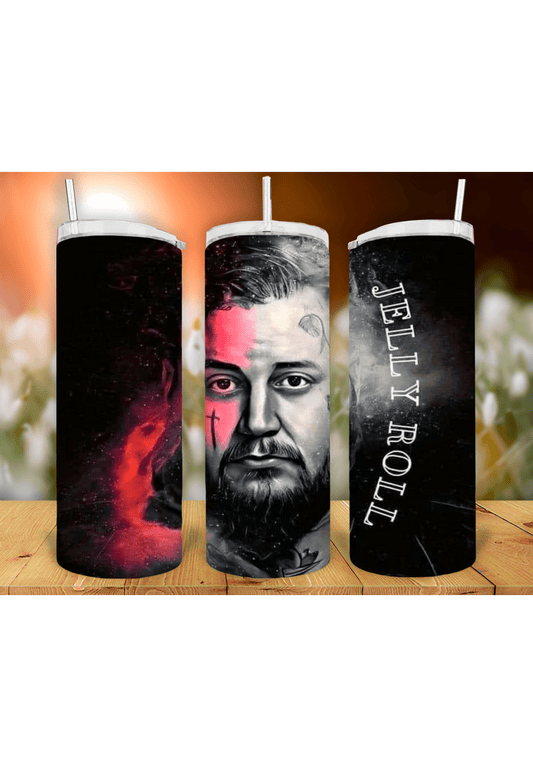 Jelly Roll 20oz sublimation print - KT SUBLIMATION, DTF AND MORE LLC