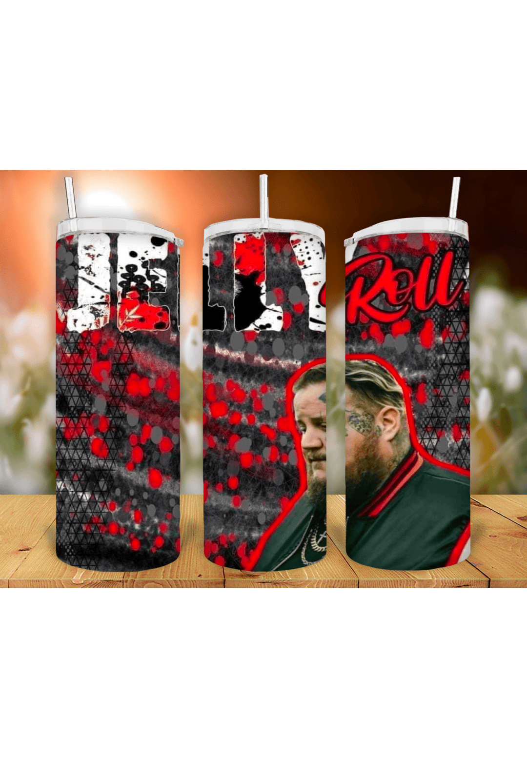 Jelly Roll 20oz sublimation print - KT SUBLIMATION, DTF AND MORE LLC