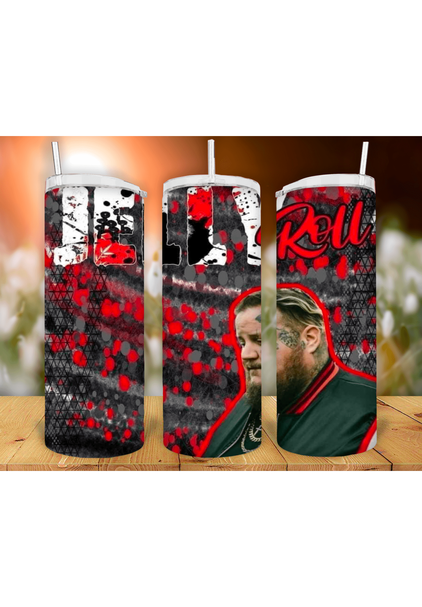 Jelly Roll 20oz sublimation print - KT SUBLIMATION, DTF AND MORE LLC