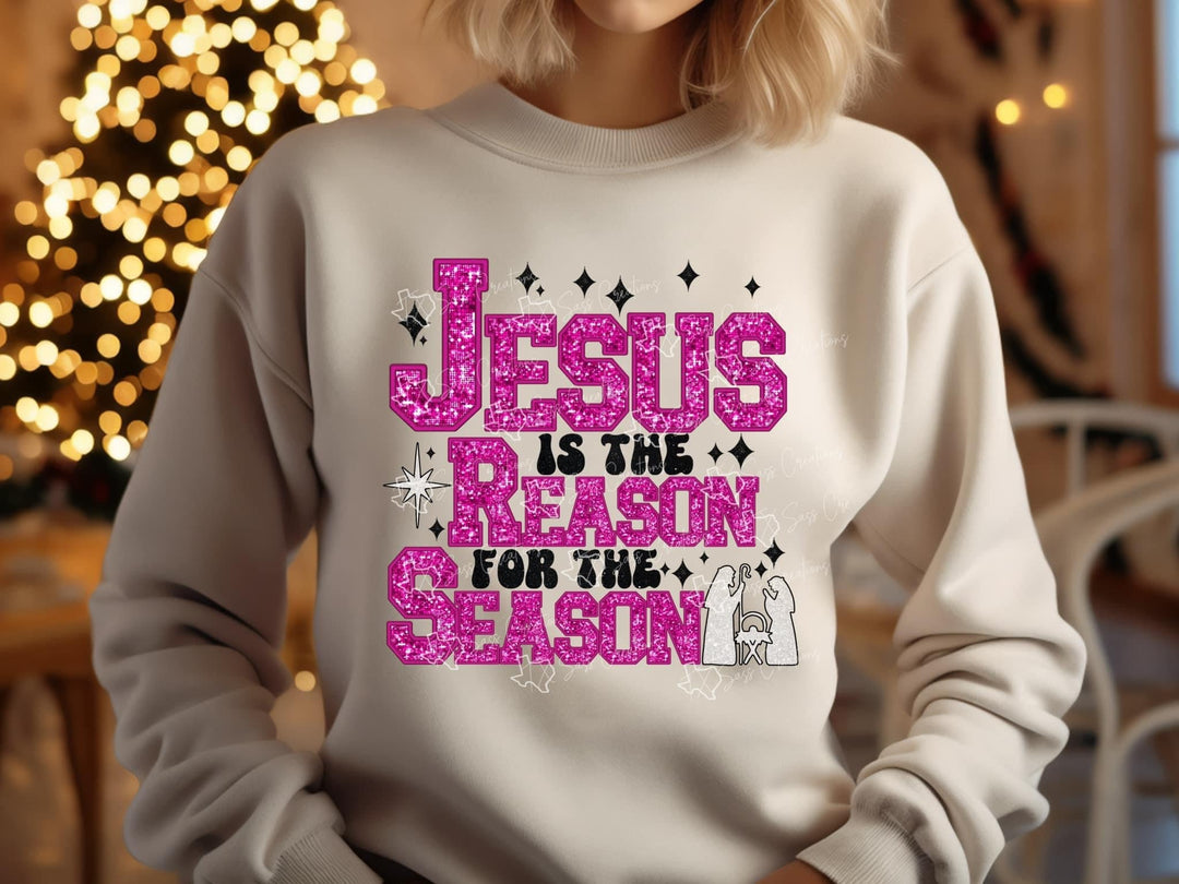 Jesus is the reason for the season DTF - KT SUBLIMATION, DTF AND MORE LLC