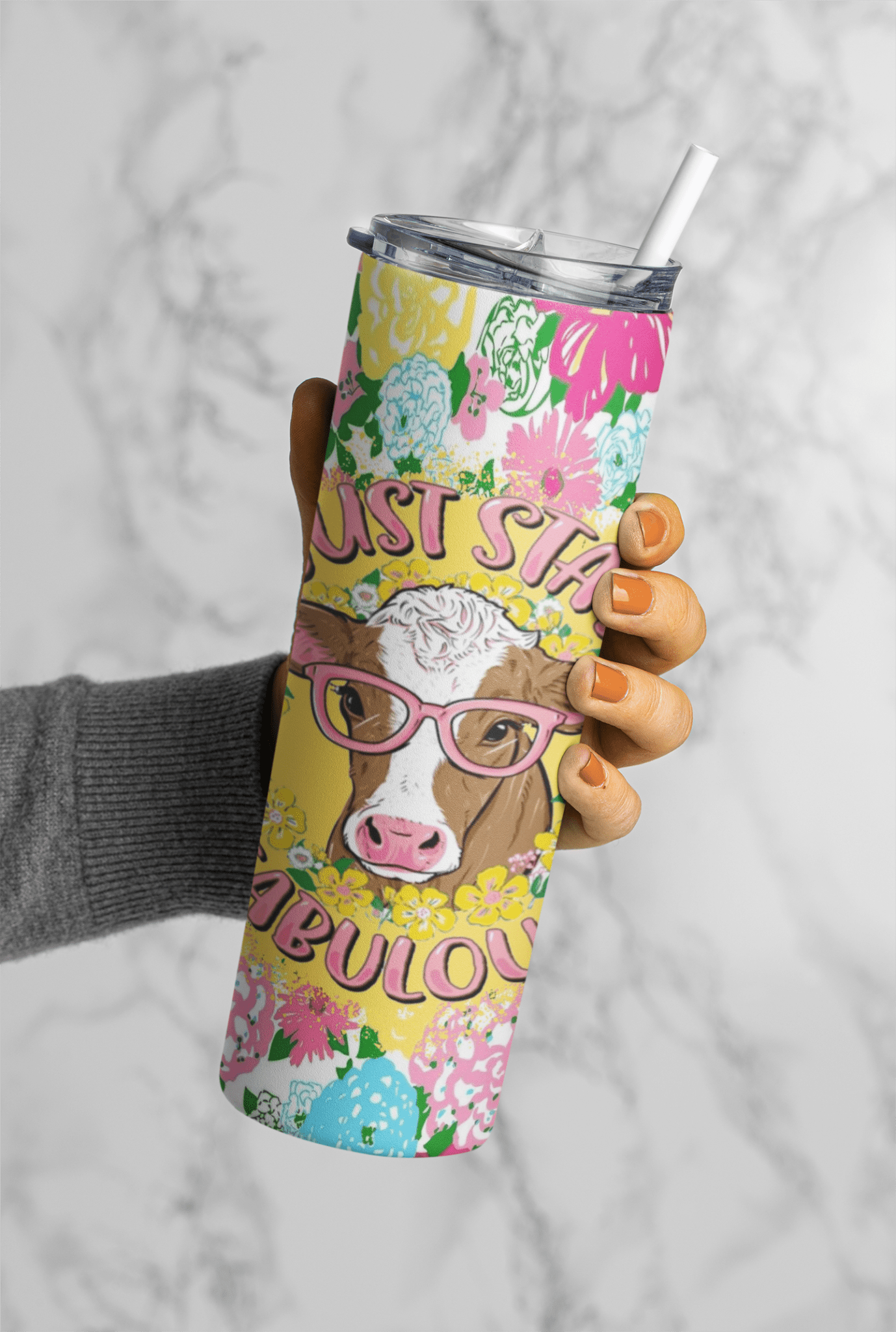 Just stay Fabulous 20oz sublimation print - KT SUBLIMATION, DTF AND MORE LLC