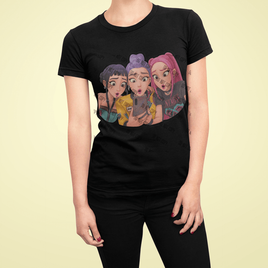 K - Pop Demon Hunter DTF Transfer | Anime - Inspired Ready - to - Press Design - KT SUBLIMATION, DTF AND MORE LLC