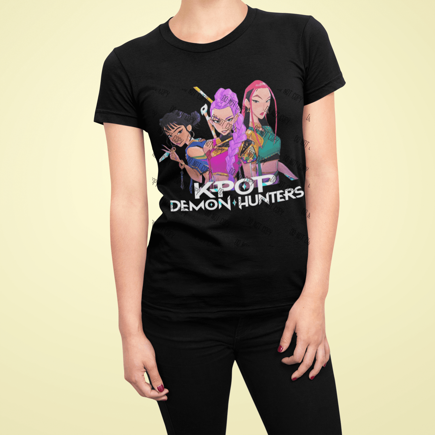 K - Pop Demon Hunter DTF Transfer | Anime - Inspired Ready - to - Press Design - KT SUBLIMATION, DTF AND MORE LLC