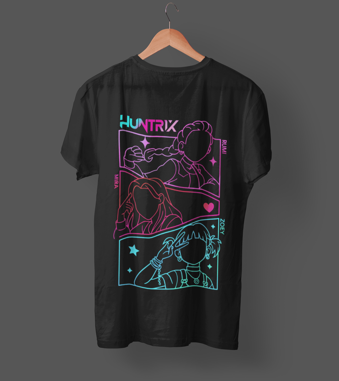 K - Pop Demon Hunter DTF Transfer | Ready - to - Press Anime - Inspired Design - KT SUBLIMATION, DTF AND MORE LLC