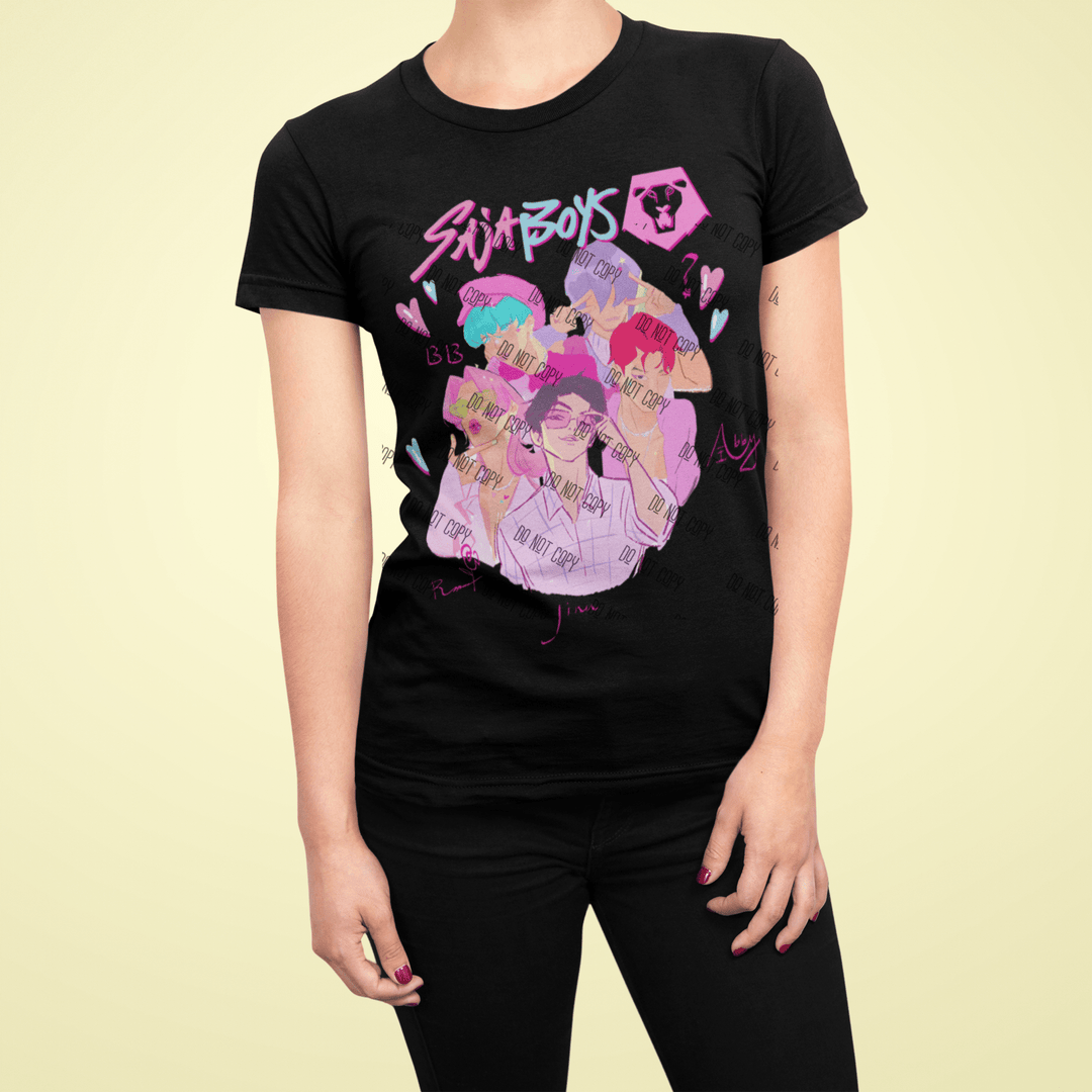 K - Pop Demon Hunter DTF Transfer | Ready - to - Press Anime - Inspired Design - KT SUBLIMATION, DTF AND MORE LLC